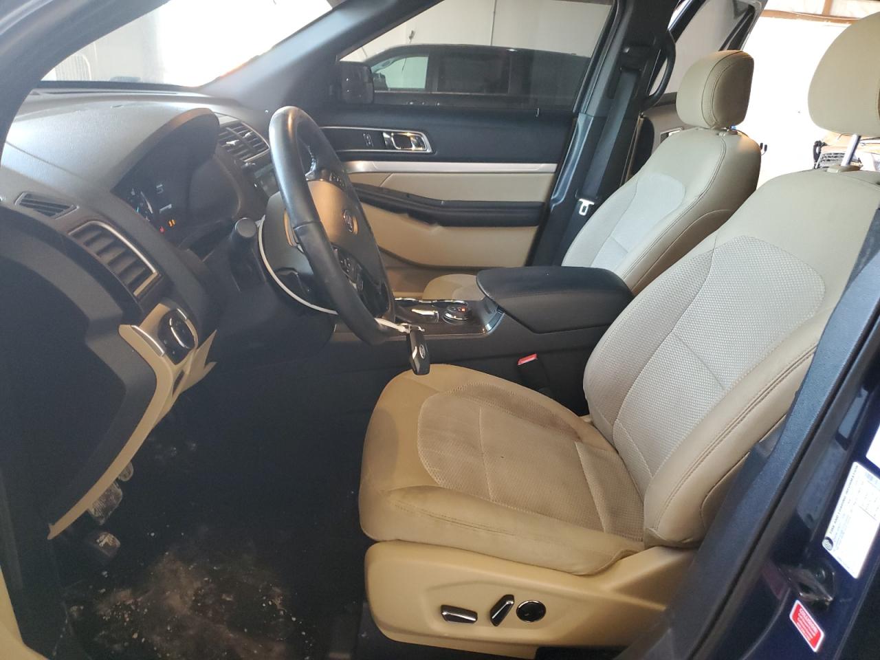 2016 Ford Explorer VIN 1FM5K8DHXGGB60687 Copart auction photo, side / front end damage thumbnail 7