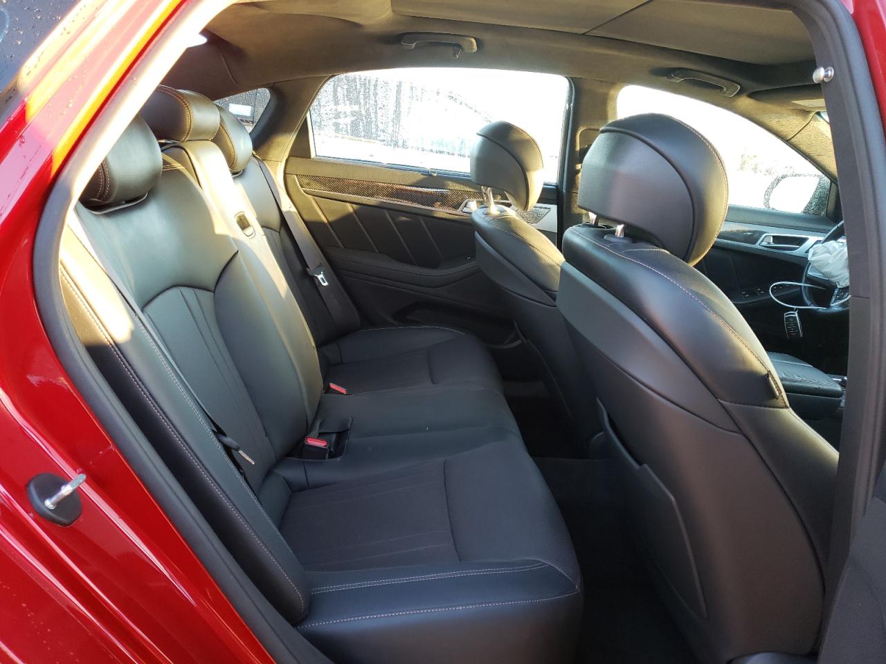 2020 Genesis G70 VIN KMTFN4JB1LU339187 Copart auction photo, front end damage thumbnail 10
