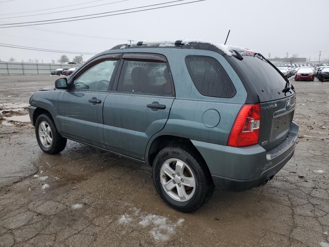 2009 KIA Sportage VIN KNDJE723197591627 Copart auction photo, front end / frame damage damage thumbnail 2