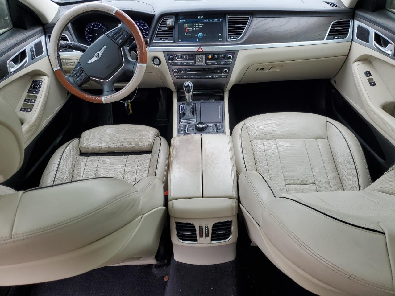 2017 Genesis G80 VIN KMHGN4JF5HU173281 Copart auction photo, front end / minor dent/scratches damage thumbnail 8