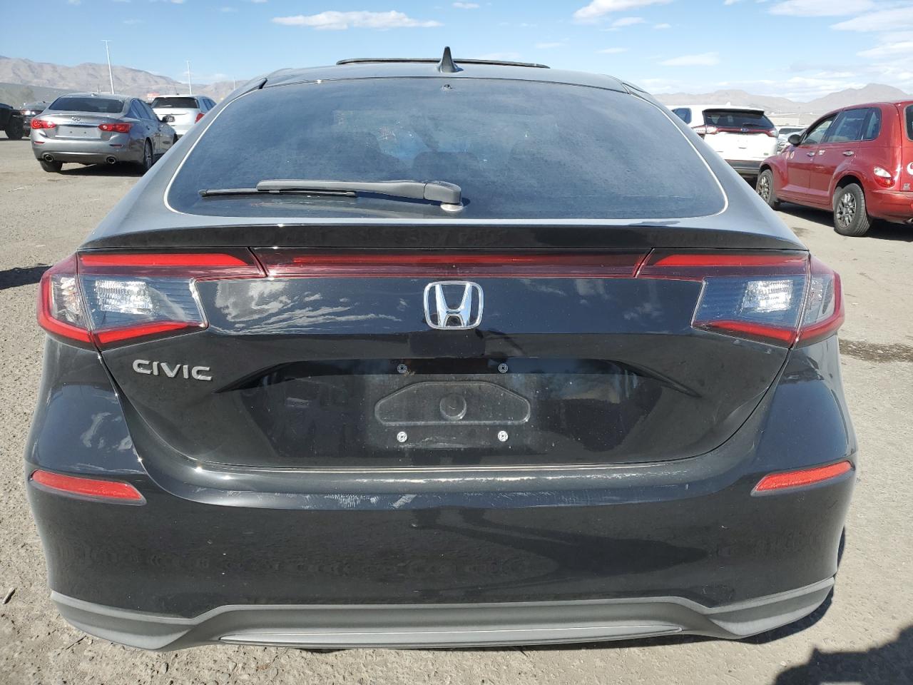 2024 Honda Civic VIN 19XFL1H70RE011058 Copart auction photo, side / front end damage thumbnail 6