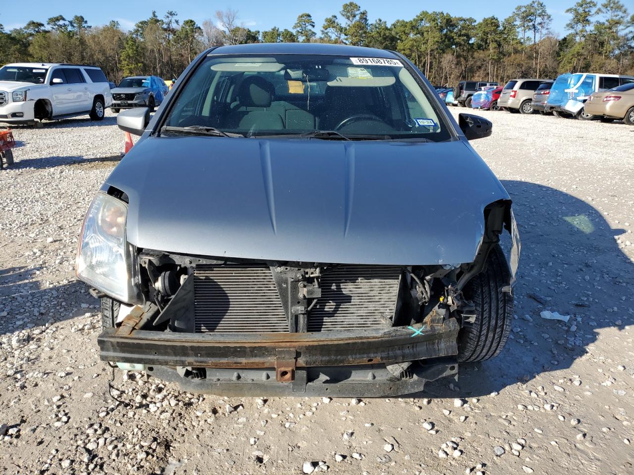 2011 Nissan Sentra VIN 3N1AB6AP2BL723970 Copart auction photo, front end / side damage thumbnail 5