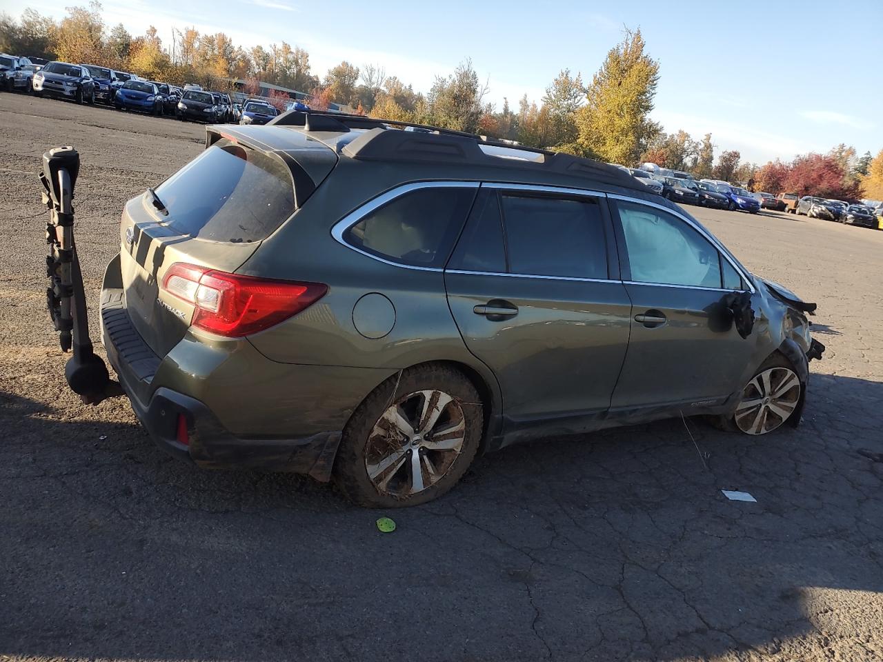 2018 Subaru Outback VIN 4S4BSANC5J3230298 Copart auction photo, all over damage thumbnail 3