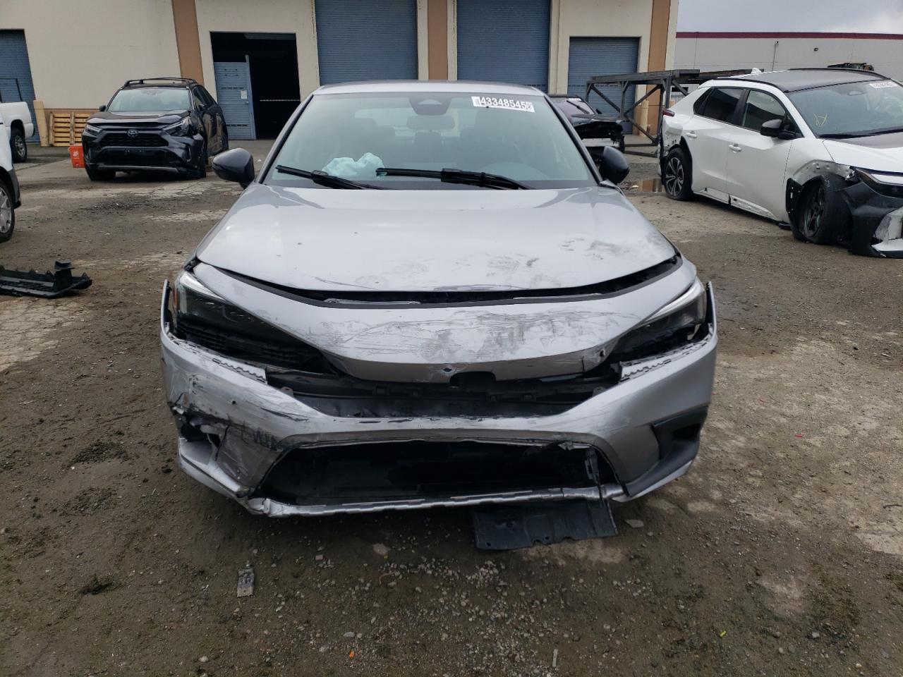 2022 Honda Civic VIN 2HGFE2F59NH599463 Copart auction photo, front end damage thumbnail 5