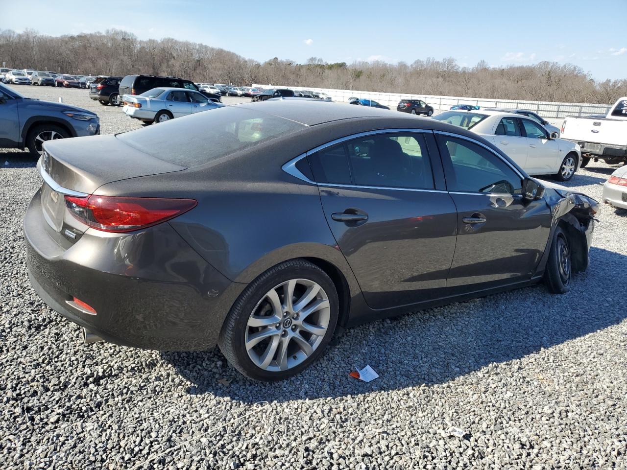 2017 Mazda 6 VIN JM1GL1V59H1149920 Copart auction photo, front end damage thumbnail 3