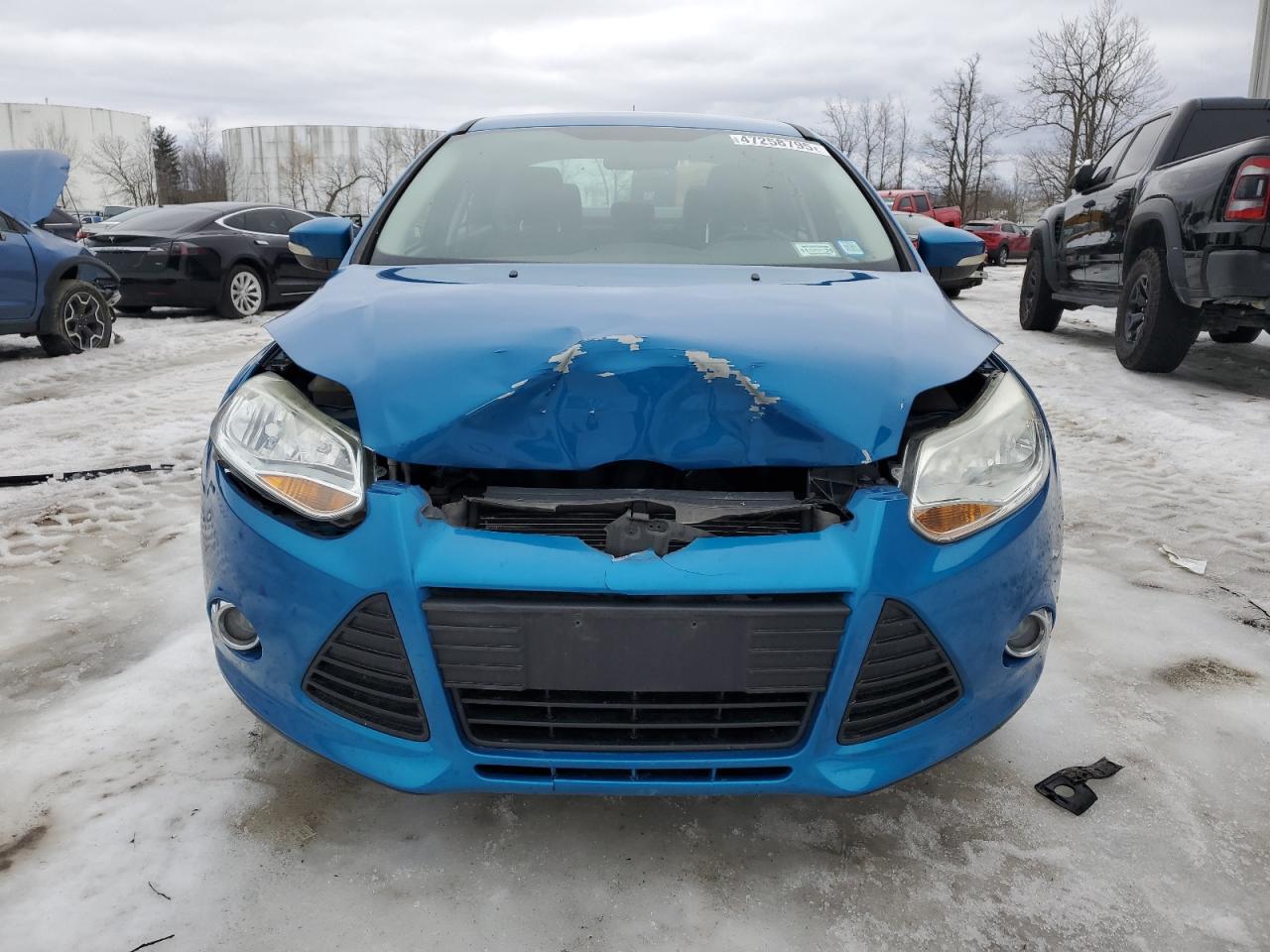 2012 Ford Focus VIN 1FAHP3F26CL193501 Copart auction photo, front end / minor dent/scratches damage thumbnail 5