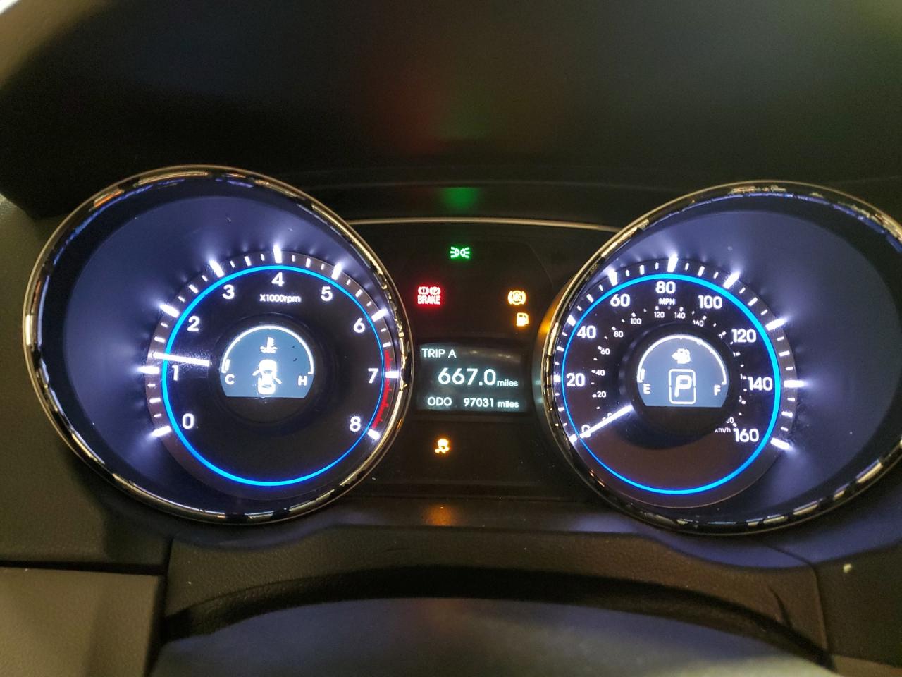 2014 Hyundai Sonata VIN 5NPEB4AC4EH839255 Copart auction photo, vandalism damage thumbnail 9