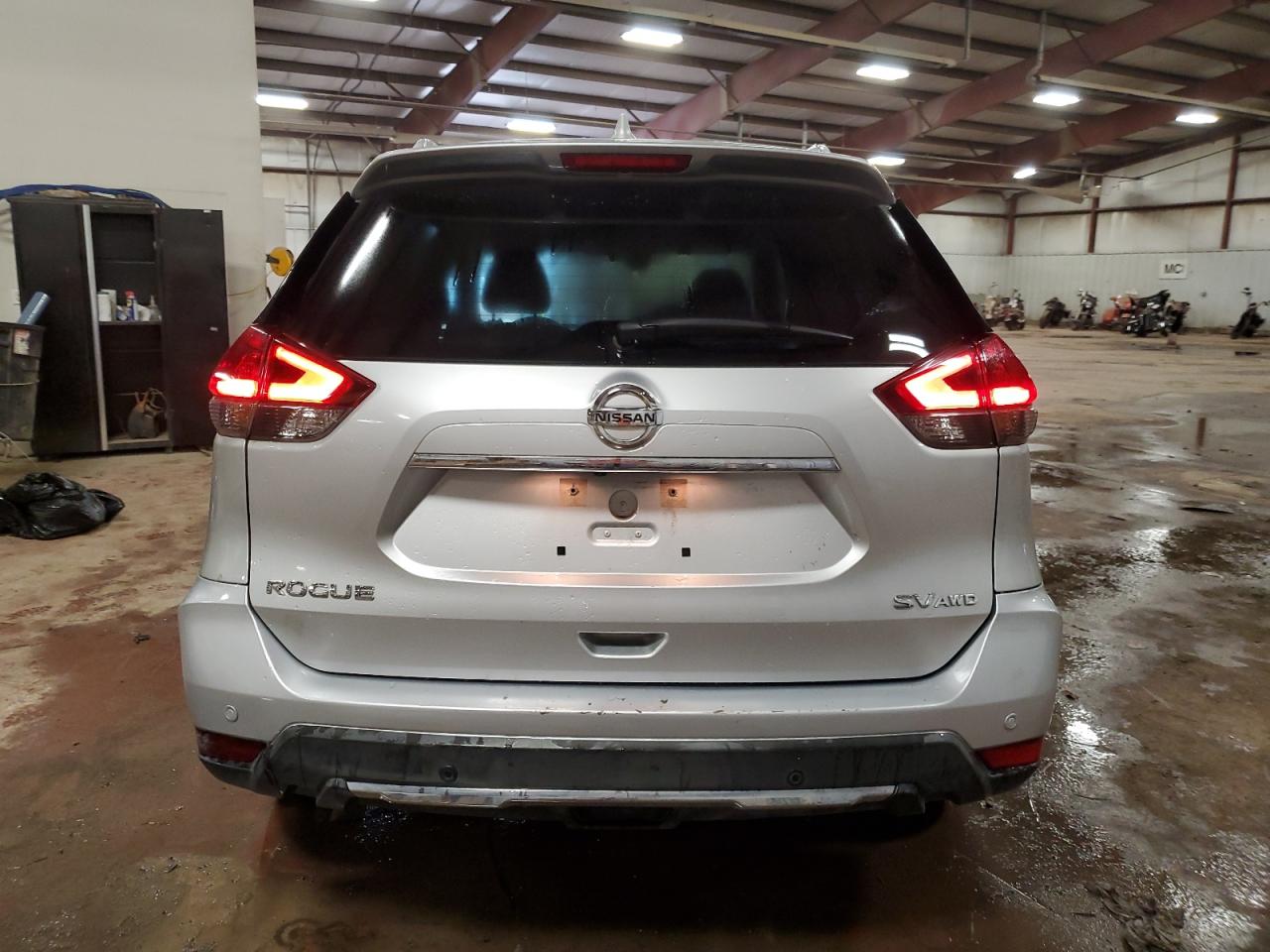 2019 Nissan Rogue VIN KNMAT2MV9KP553592 Copart auction photo, front end / side damage thumbnail 6