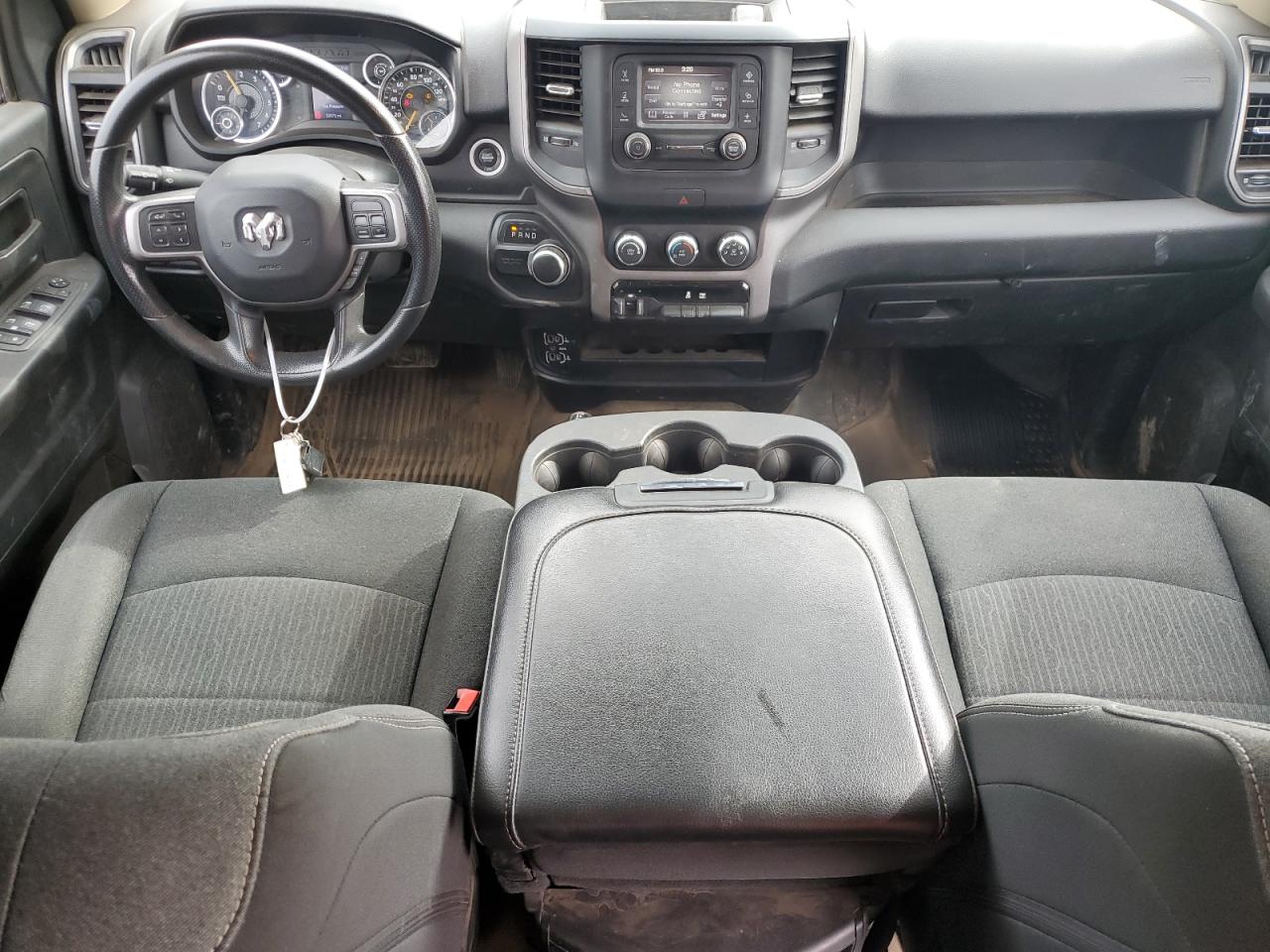 2020 RAM 2500 VIN 3C6UR5HJ2LG121234 Copart auction photo, side / front end damage thumbnail 8