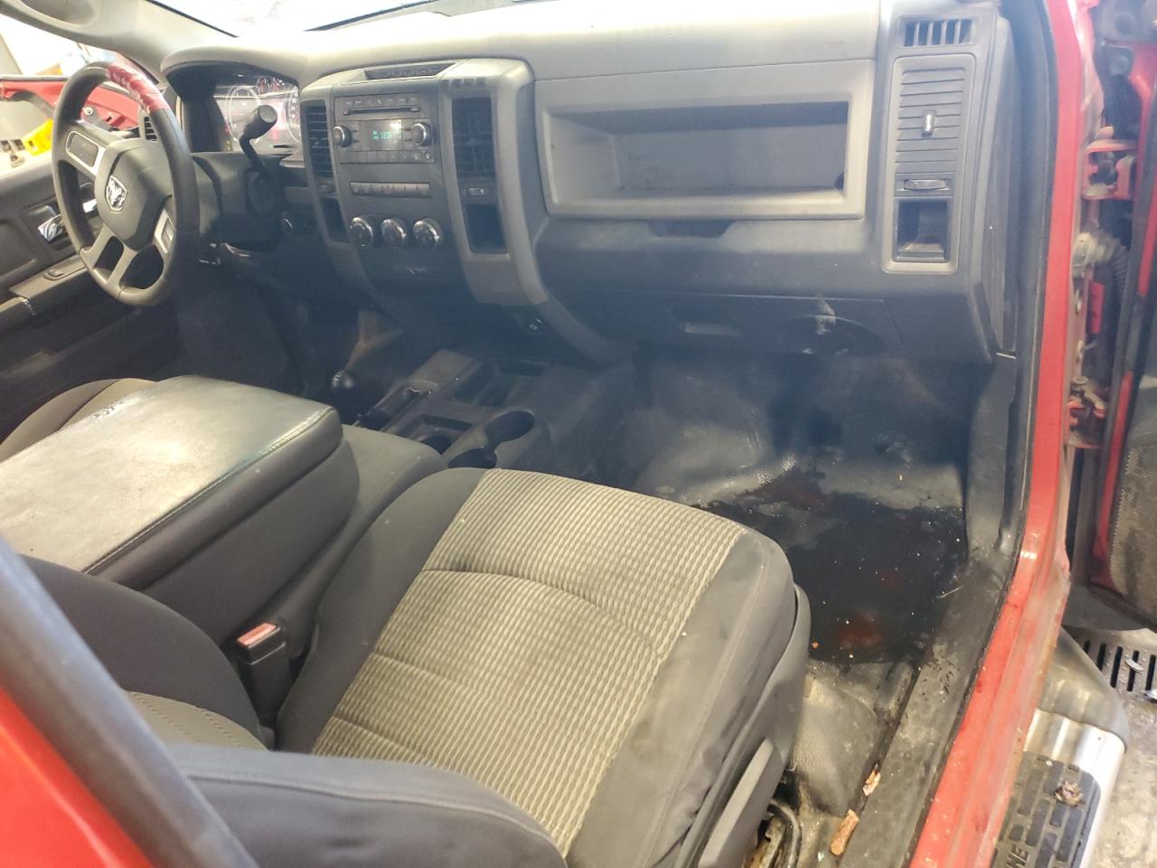 2011 Dodge RAM VIN 3D7LT2EL6BG555574 Copart auction photo, all over / side damage thumbnail 8