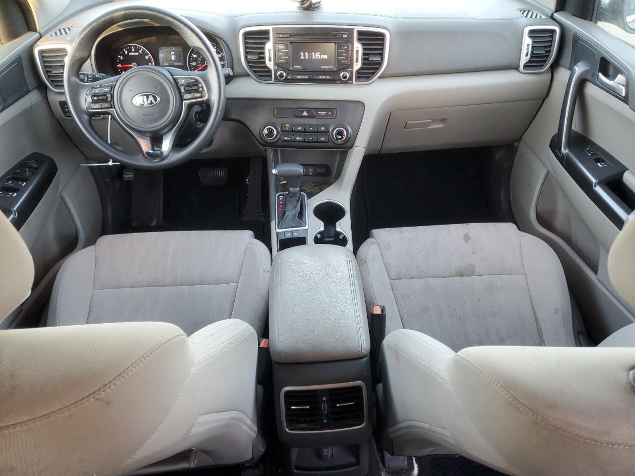 2017 KIA Sportage VIN KNDPM3AC3H7141712 Copart auction photo, mechanical damage thumbnail 8