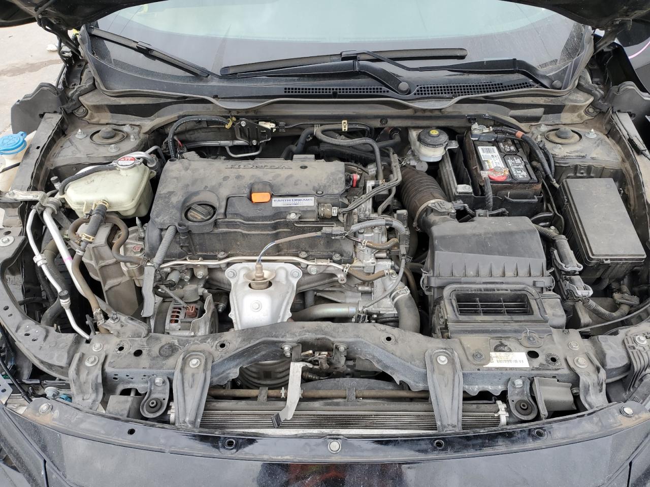 2021 Honda Civic VIN 2HGFC2F80MH509325 Copart auction photo, all over damage thumbnail 11