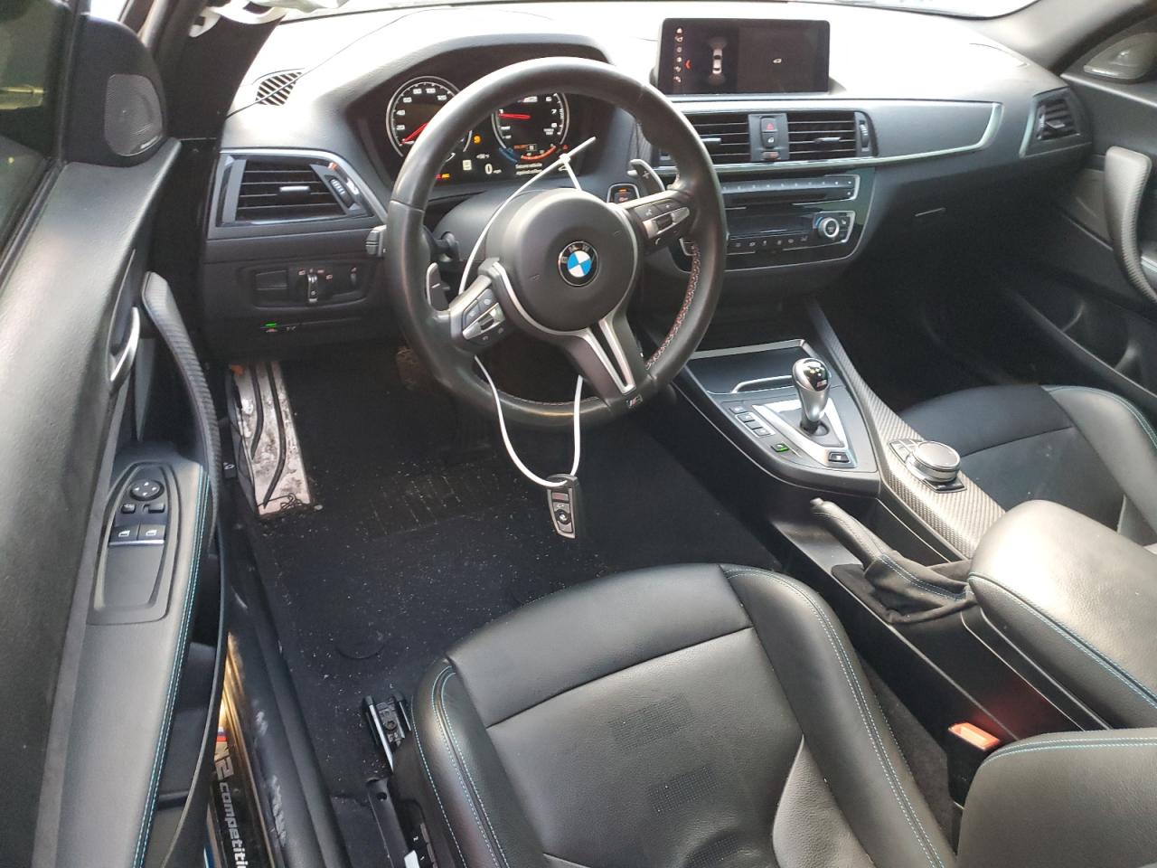2020 BMW M2 VIN WBS2U7C09L7F04099 Copart auction photo, front end / side damage thumbnail 8