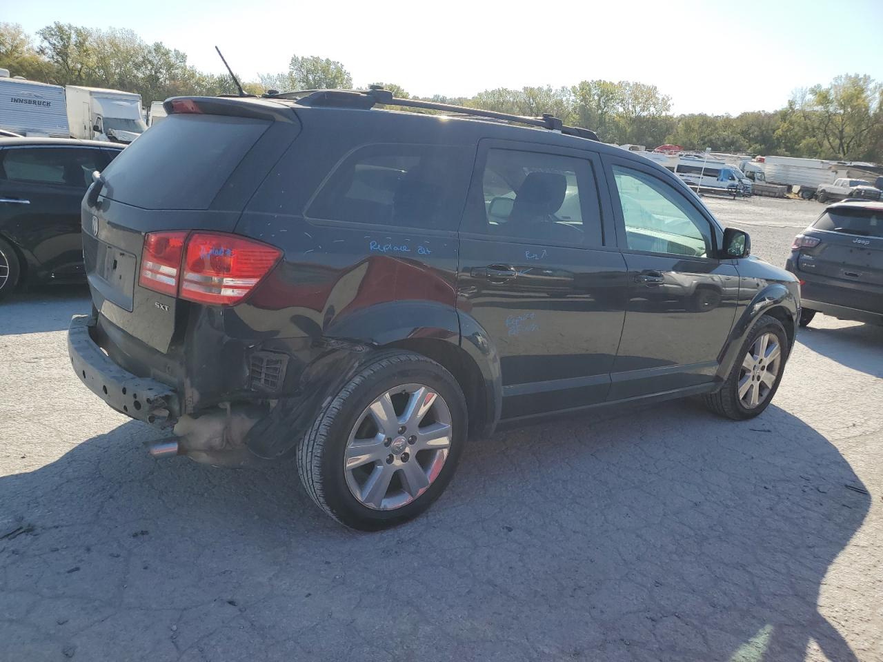 2009 Dodge Journey VIN 3D4GH57V89T217112 Copart auction photo, rear end / minor dent/scratches damage thumbnail 3
