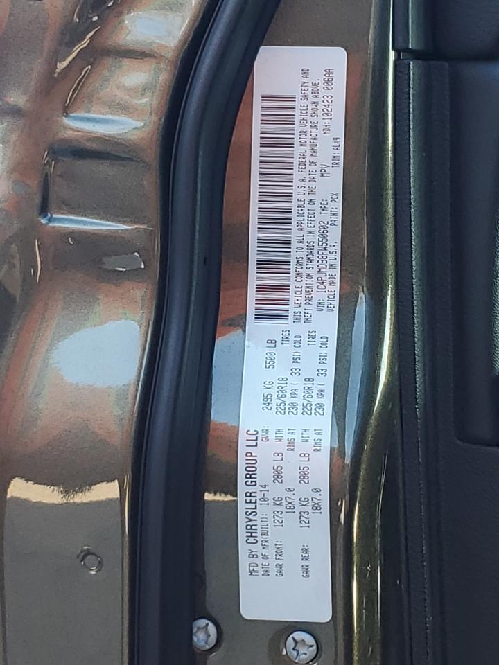 2015 Jeep Grand Cherokee VIN 1C4PJMDB8FW550602 Copart auction photo, front end / minor dent/scratches damage thumbnail 14