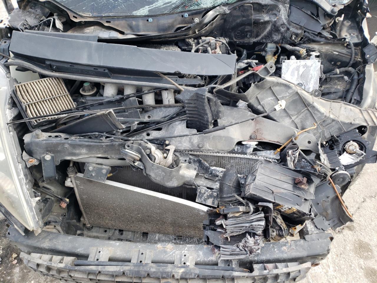2013 Honda Fit VIN JHMGE8H58DC009921 Copart auction photo, front end damage thumbnail 12