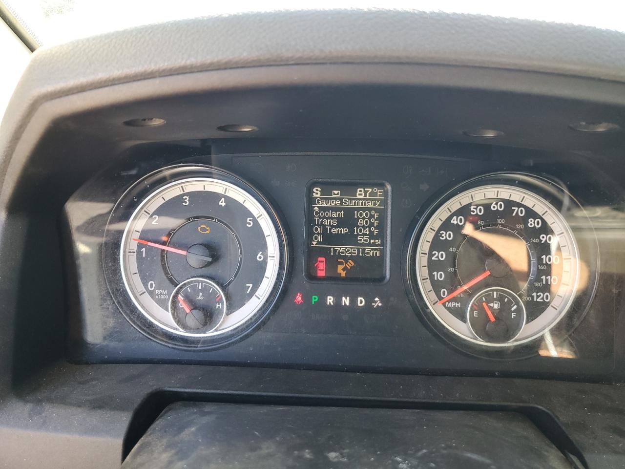 2016 RAM 1500 VIN 1C6RR7FT4GS123989 Copart auction photo, frame damage damage thumbnail 9