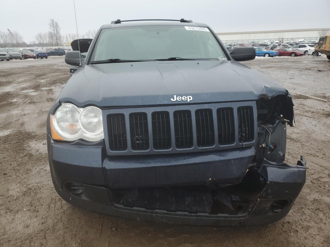 2009 Jeep Grand Cherokee VIN 1J8GR48K19C527020 Copart auction photo, front end / side damage thumbnail 5