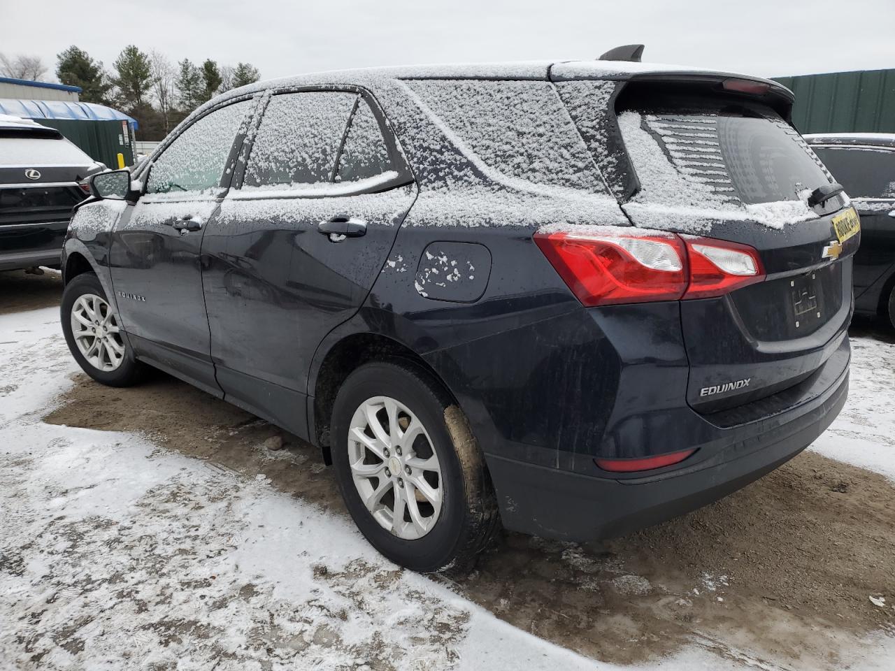 2020 Chevrolet Equinox VIN 3GNAXSEV6LS504220 Copart auction photo, front end / undercarriage damage thumbnail 2