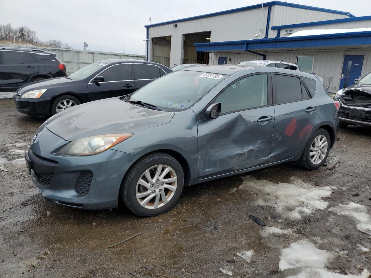 2012 Mazda 3 VIN JM1BL1L76C1681410