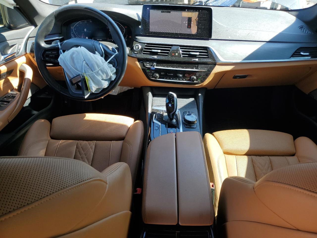2021 BMW 5er VIN WBA53BH04MWX17465 Copart auction photo, front end damage thumbnail 8
