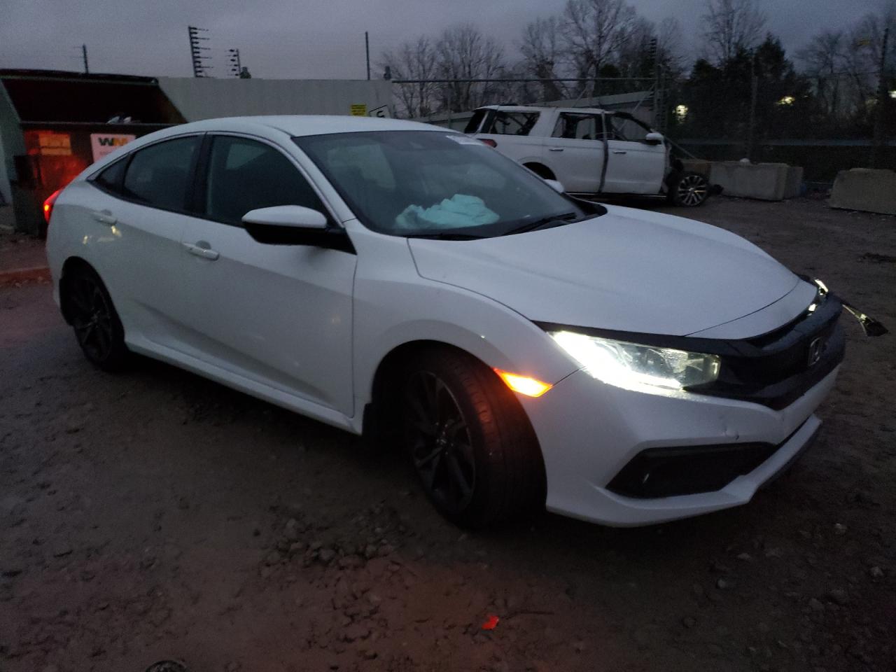 2020 Honda Civic VIN 2HGFC2F88LH548758 Copart auction photo, front end damage thumbnail 4