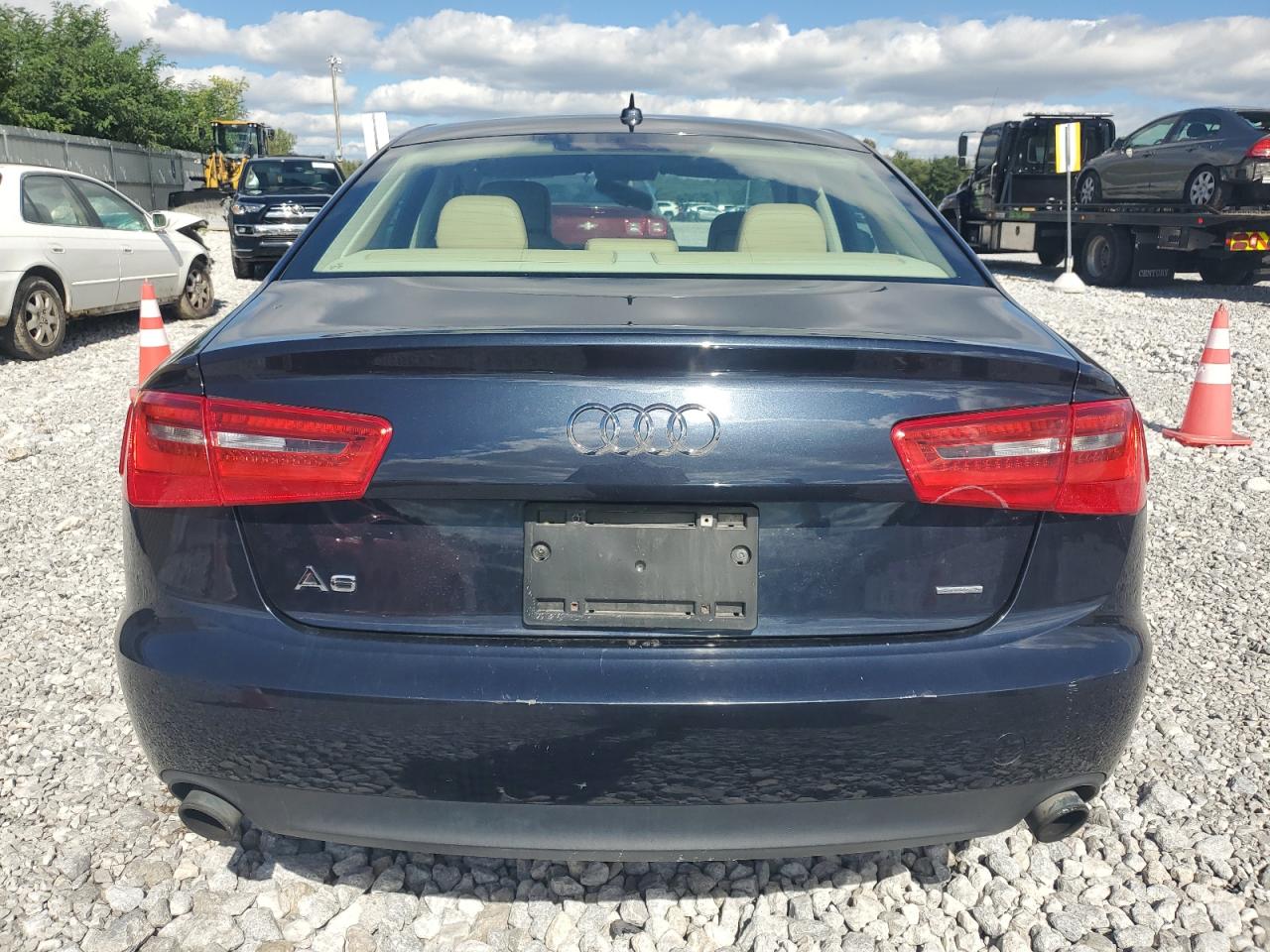 2015 Audi A6 VIN WAUFFAFC4FN006392 Copart auction photo, front end damage thumbnail 6