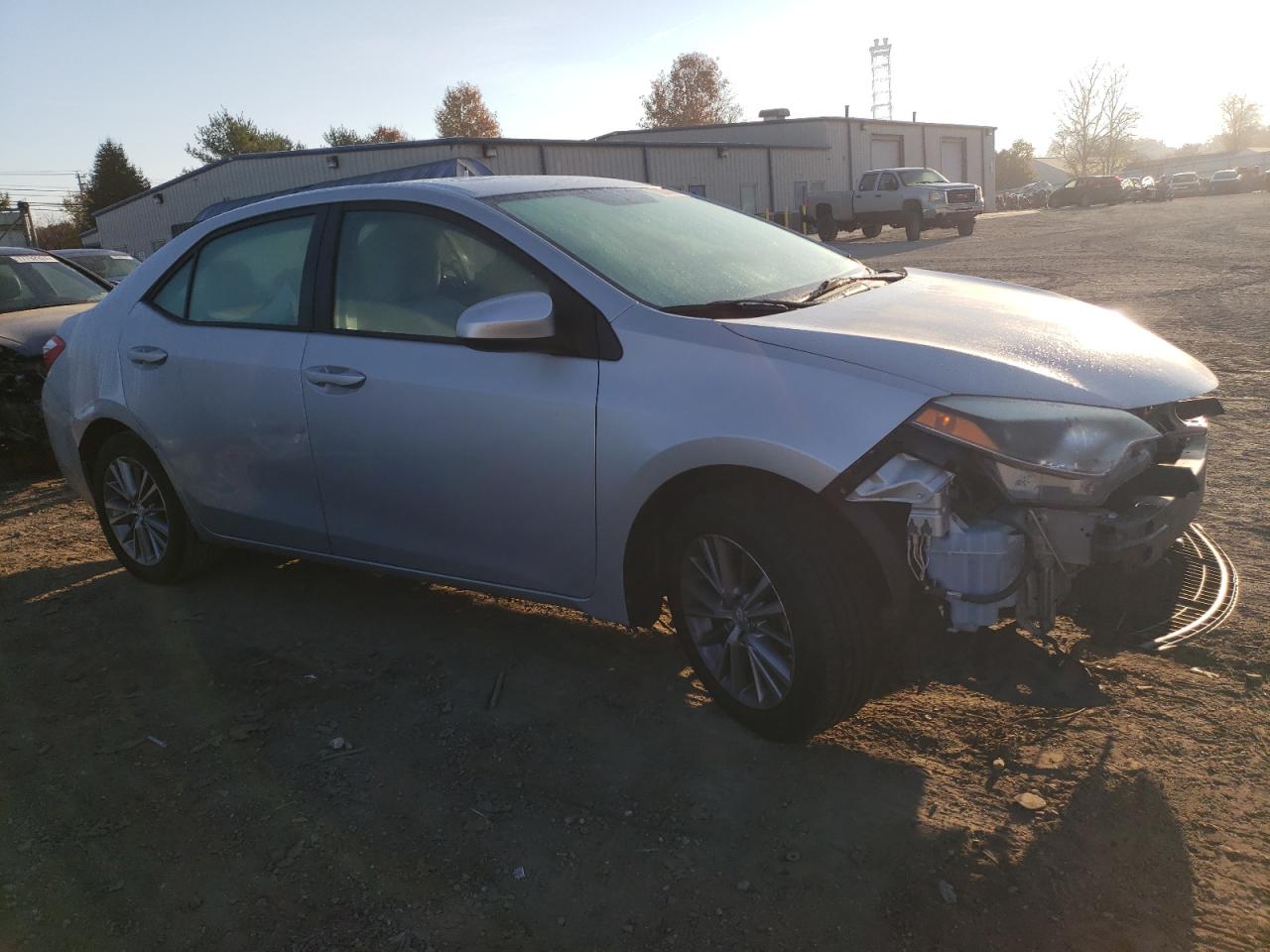 2014 Toyota Corolla VIN 2T1BURHE3EC066055 Copart auction photo, front end / undercarriage damage thumbnail 4