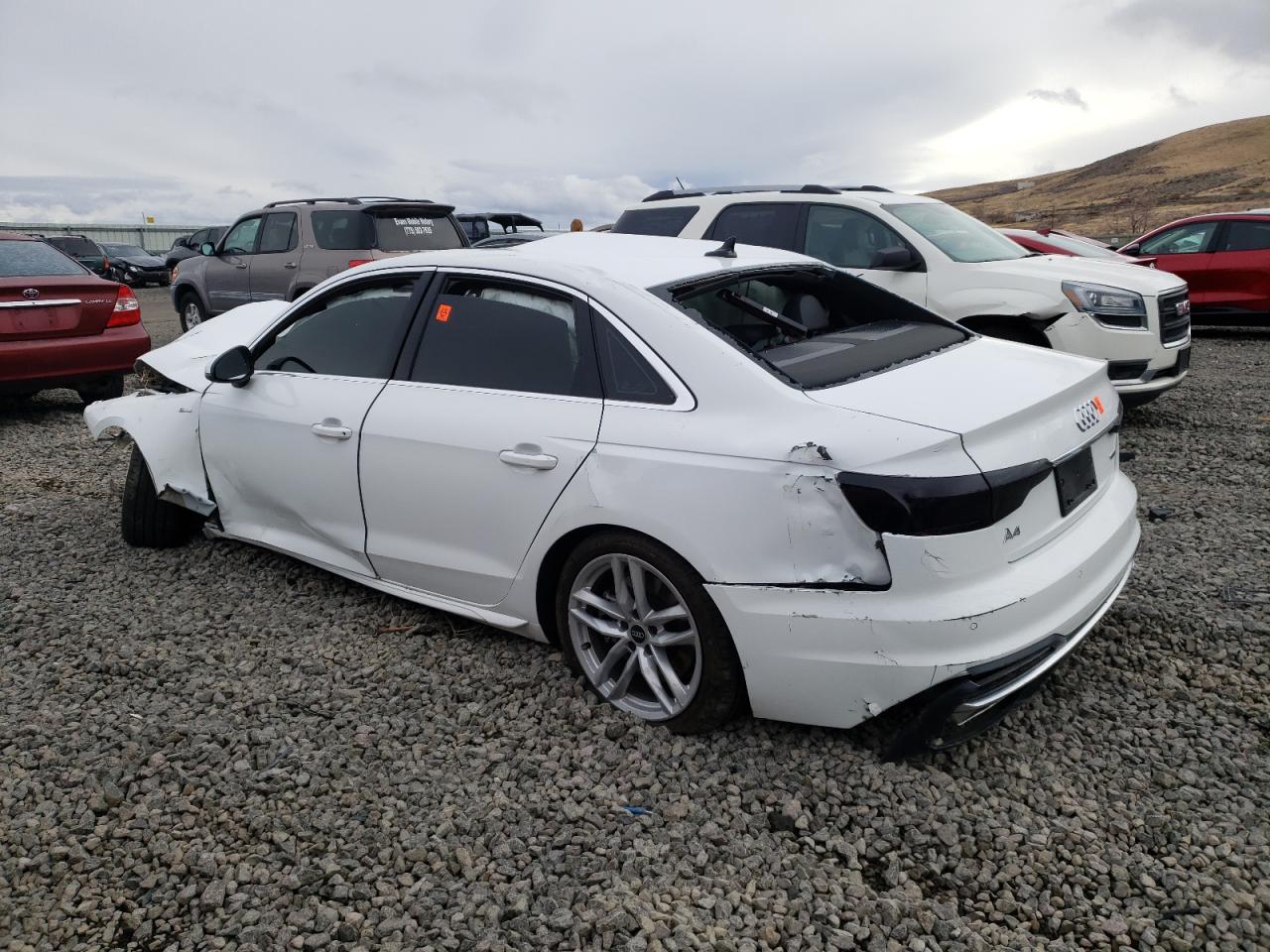 2023 Audi A4 VIN WAUEAAF4XPA020079 Copart auction photo, all over damage thumbnail 2