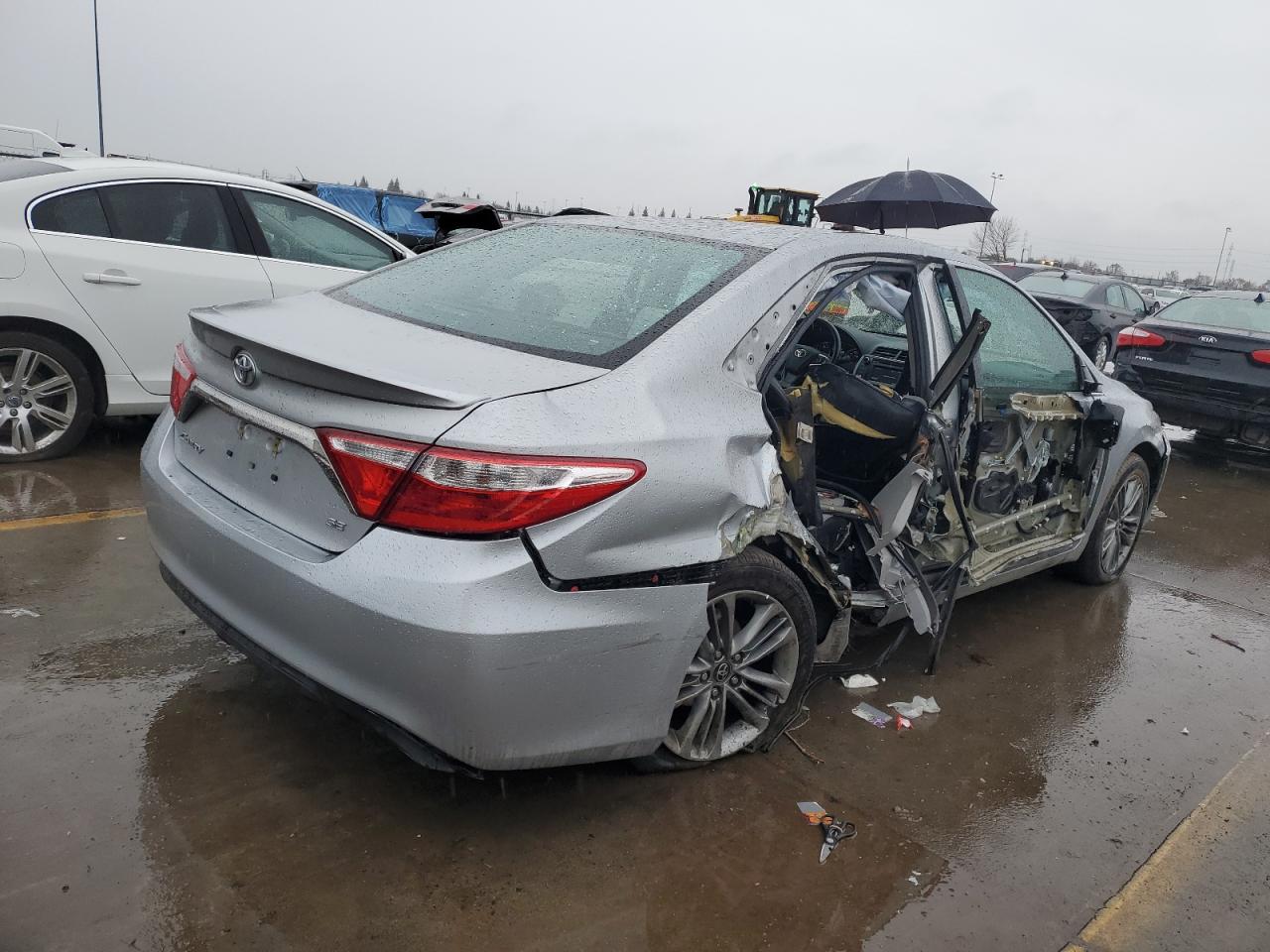 2017 Toyota Camry VIN 4T1BF1FKXHU654364 Copart auction photo, all over damage thumbnail 3