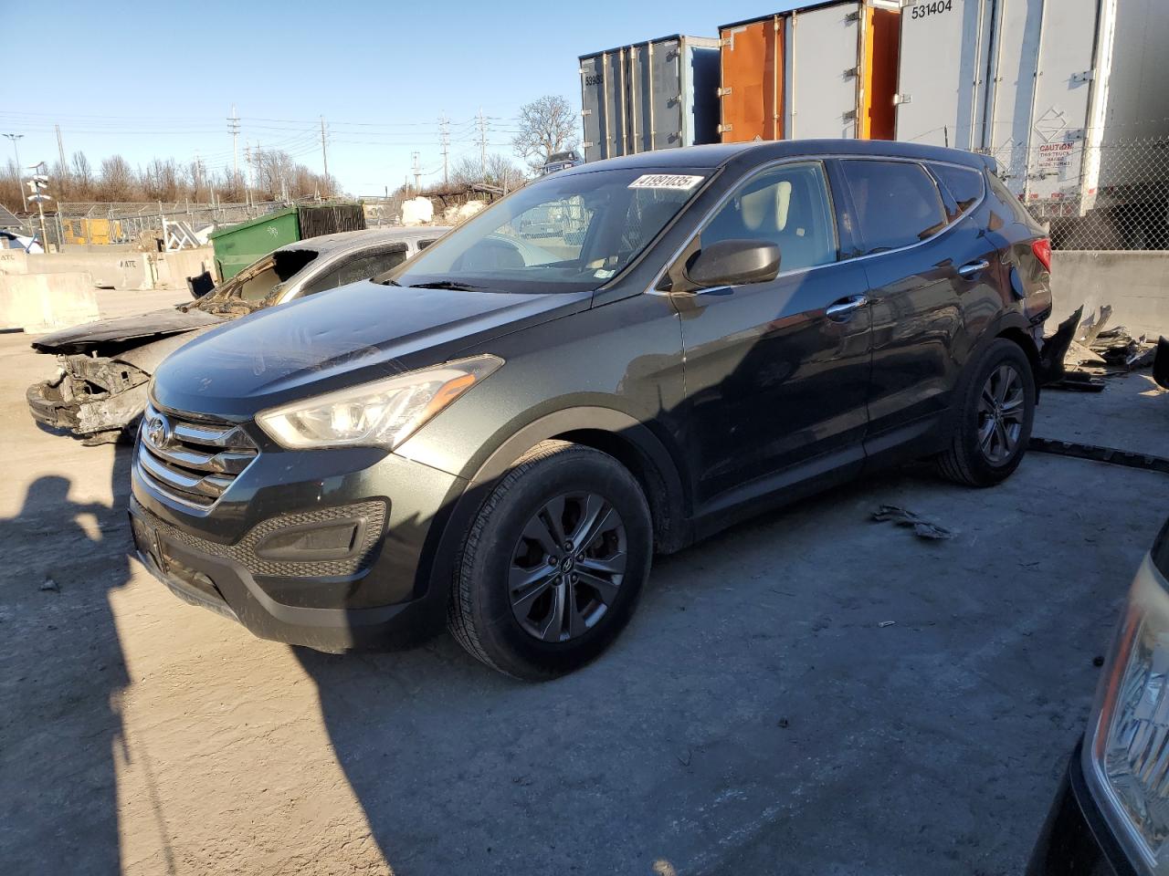2013 Hyundai Santa Fe VIN 5XYZT3LBXDG028935