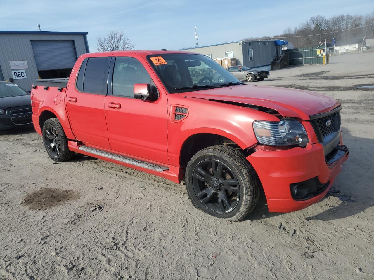 2009 Ford Explorer VIN 1FMEU23E49UA22856 Copart auction photo, front end / undercarriage damage thumbnail 4