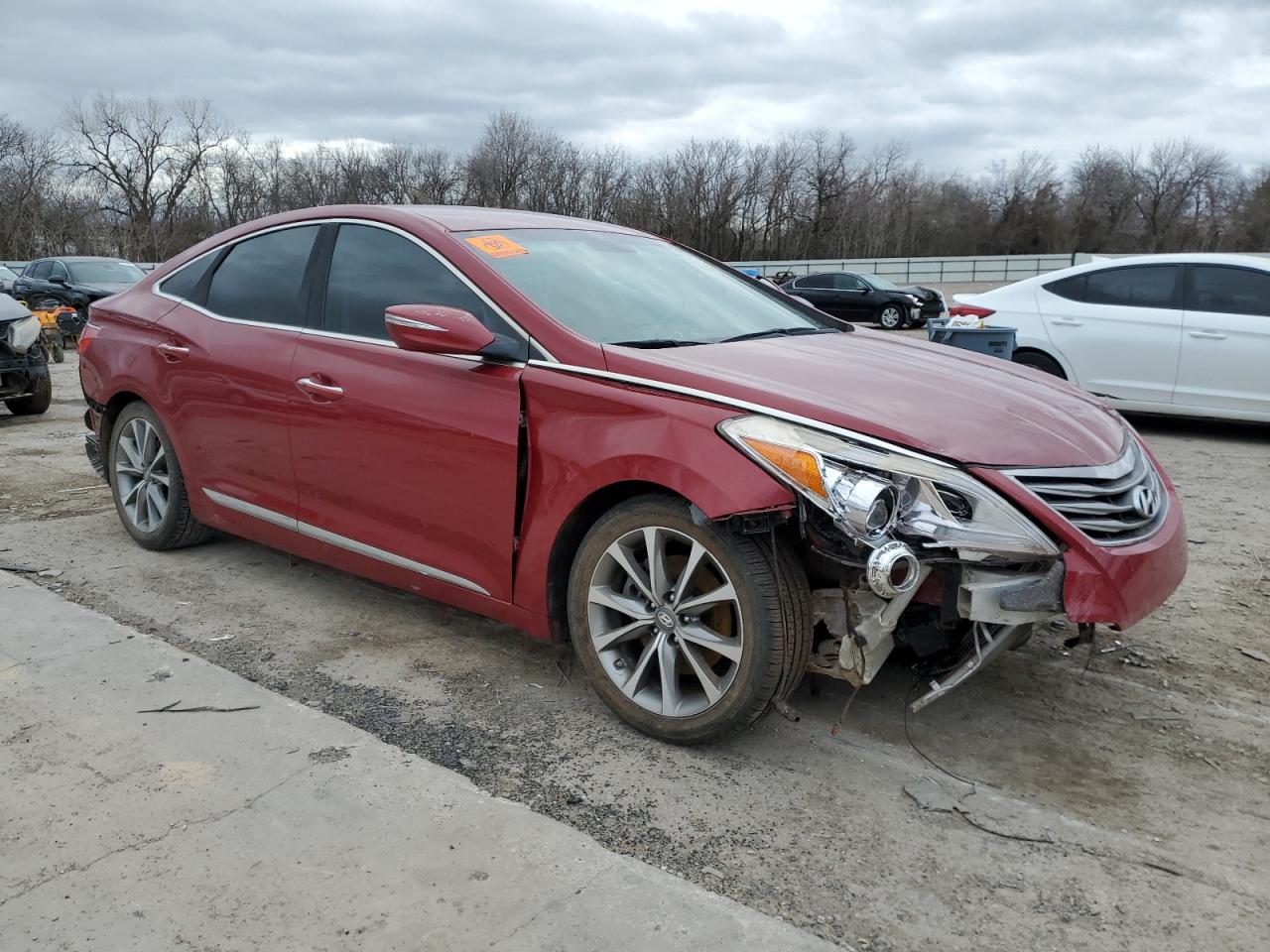 2016 Hyundai Azera VIN KMHFG4JG5GA509977 Copart auction photo, front end / rear end damage thumbnail 4