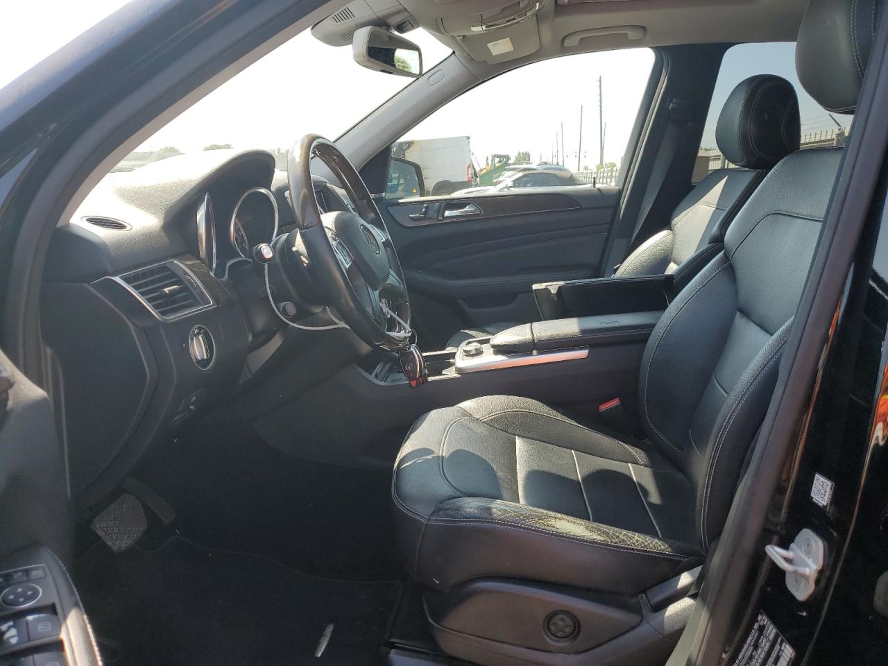 2015 Mercedes-Benz M-klasse VIN 4JGDA5JB8FA529433 Copart auction photo, front end damage thumbnail 7