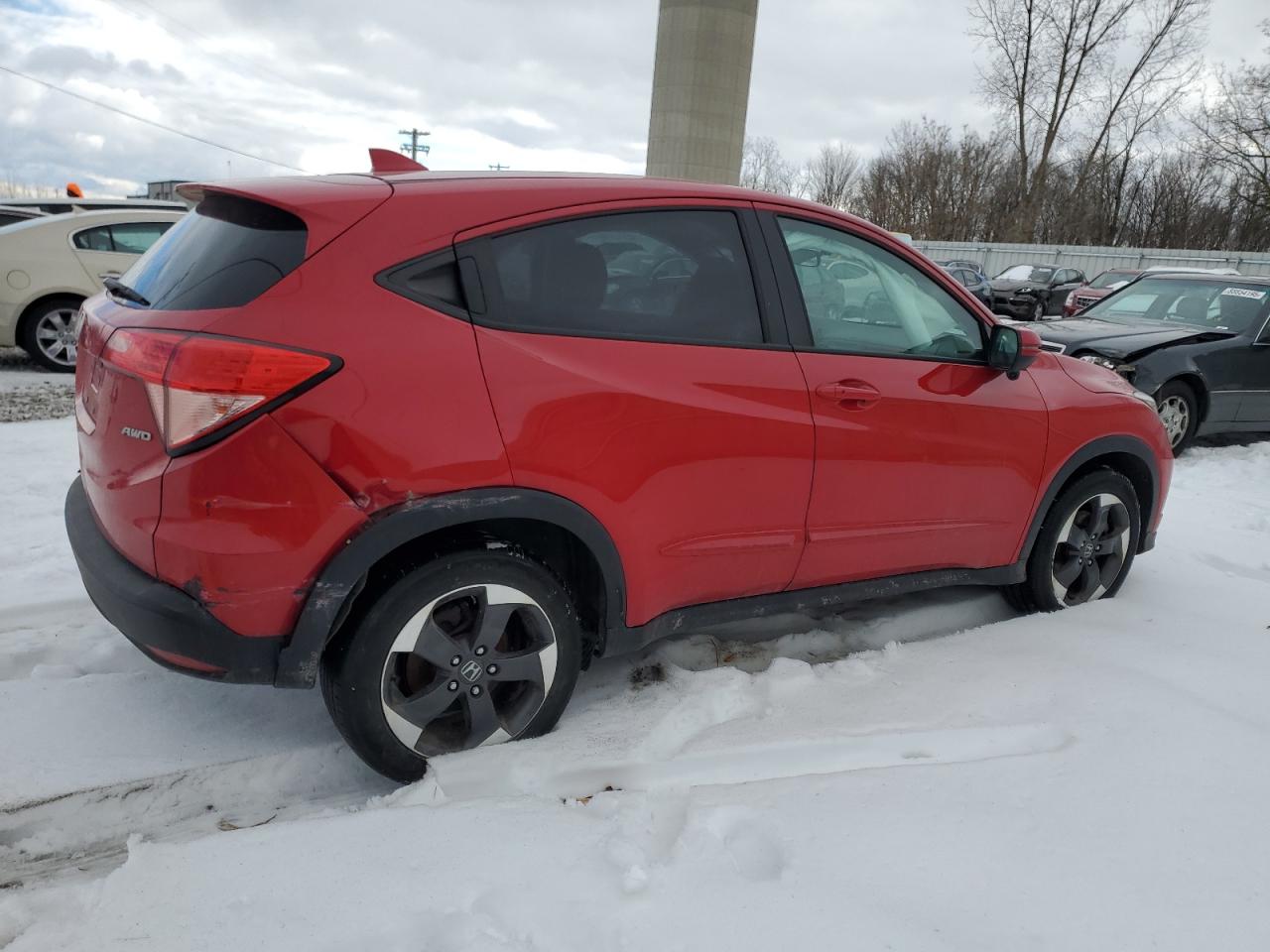 2018 Honda HR-V VIN 3CZRU6H52JG710006 Copart auction photo, rear end damage thumbnail 3