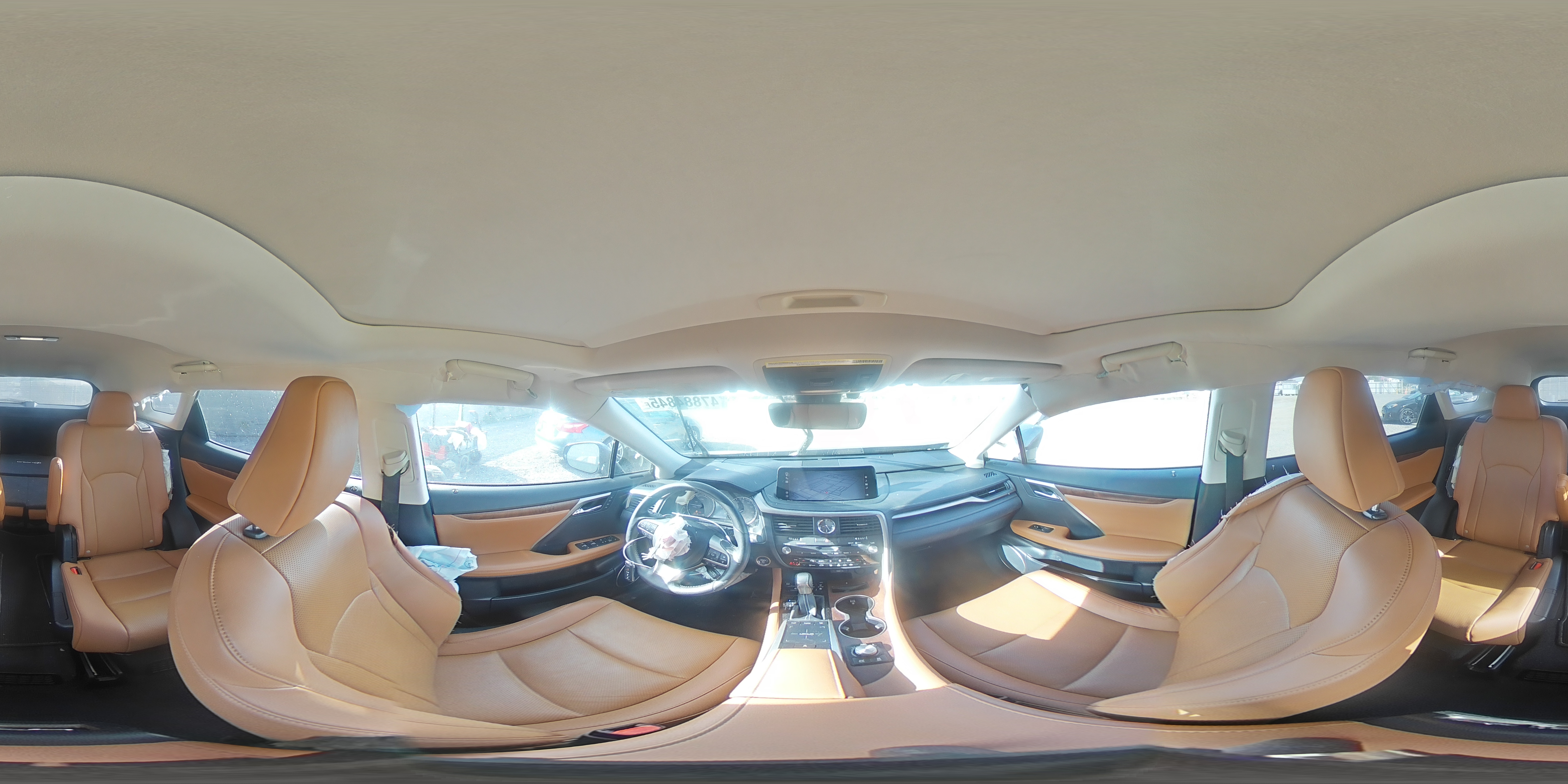 2022 Lexus RX VIN JTJHGKFA9N2027846 Copart auction photo, front end damage thumbnail 14