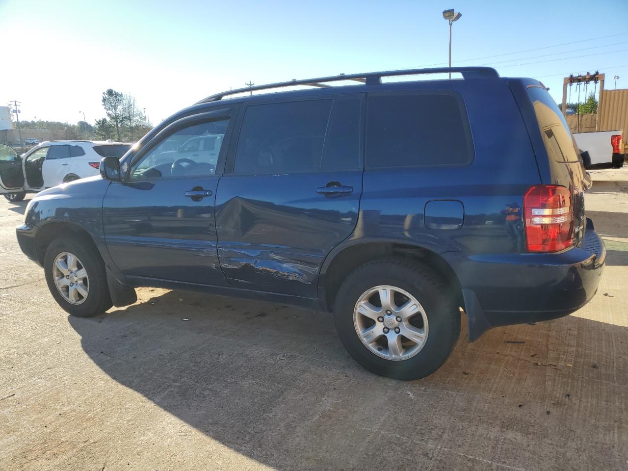 2002 Toyota Highlander VIN JTEHF21A020073467 Copart auction photo, side damage thumbnail 2