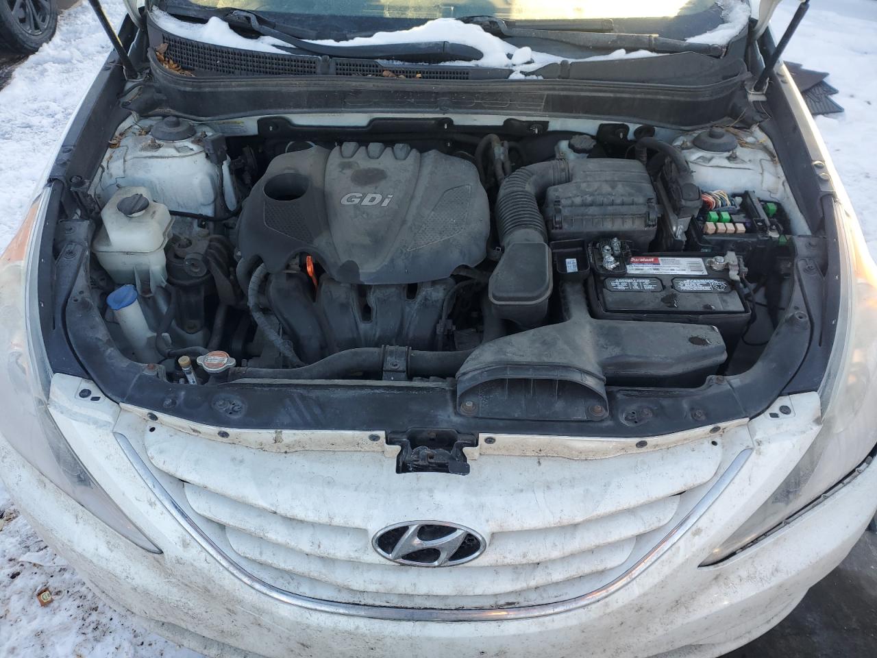 2012 Hyundai Sonata VIN 5NPEB4AC3CH468490 Copart auction photo, rear end / front end damage thumbnail 12