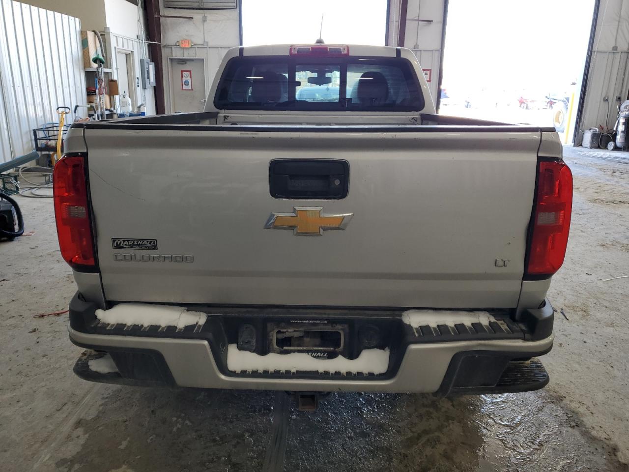 2016 Chevrolet Colorado VIN 1GCGTCE37G1351681 Copart auction photo, front end / side damage thumbnail 6