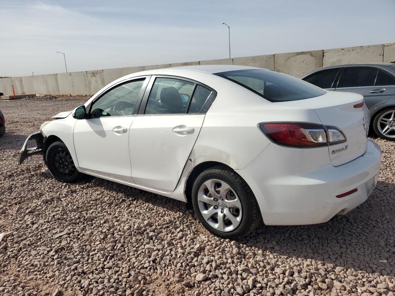 2013 Mazda 3 VIN JM1BL1UP8D1846762 Copart auction photo, front end / side damage thumbnail 2