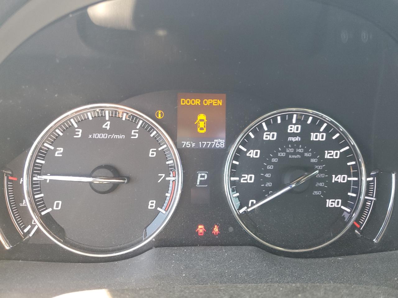 2014 Acura RLX VIN JH4KC1F32EC001078 Copart auction photo, front end damage thumbnail 9