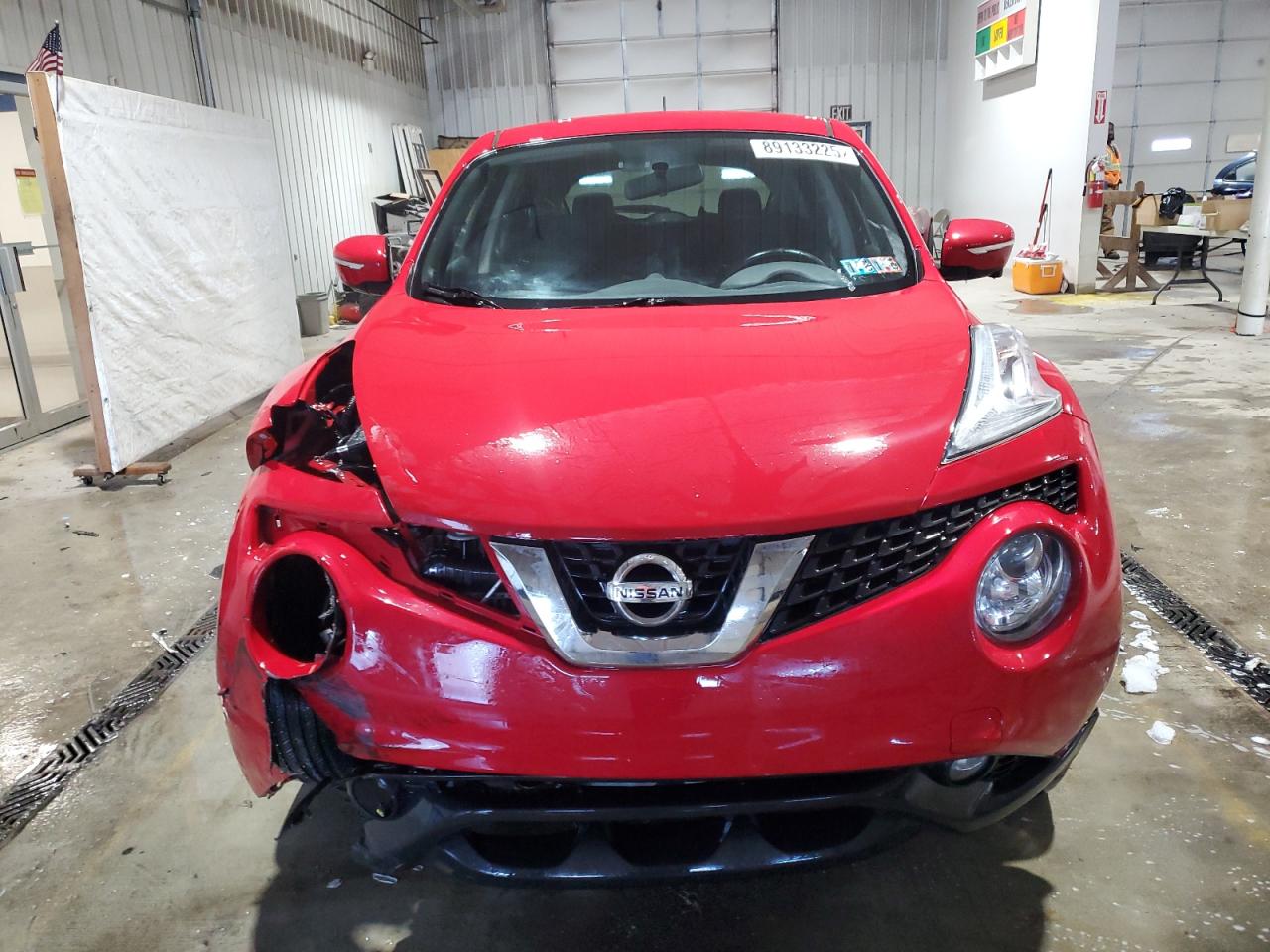 2015 Nissan Juke VIN JN8AF5MV8FT550225 Copart auction photo, front end damage thumbnail 5