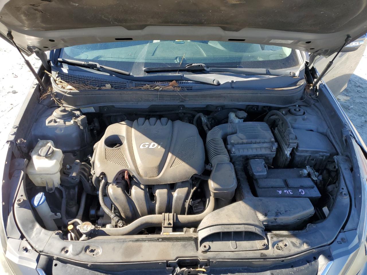 2013 Hyundai Sonata VIN 5NPEC4AC9DH597932 Copart auction photo, front end damage thumbnail 12