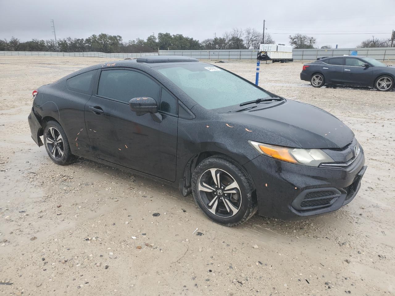 2014 Honda Civic VIN 2HGFG3B83EH501611 Copart auction photo, rear end / front end damage thumbnail 4