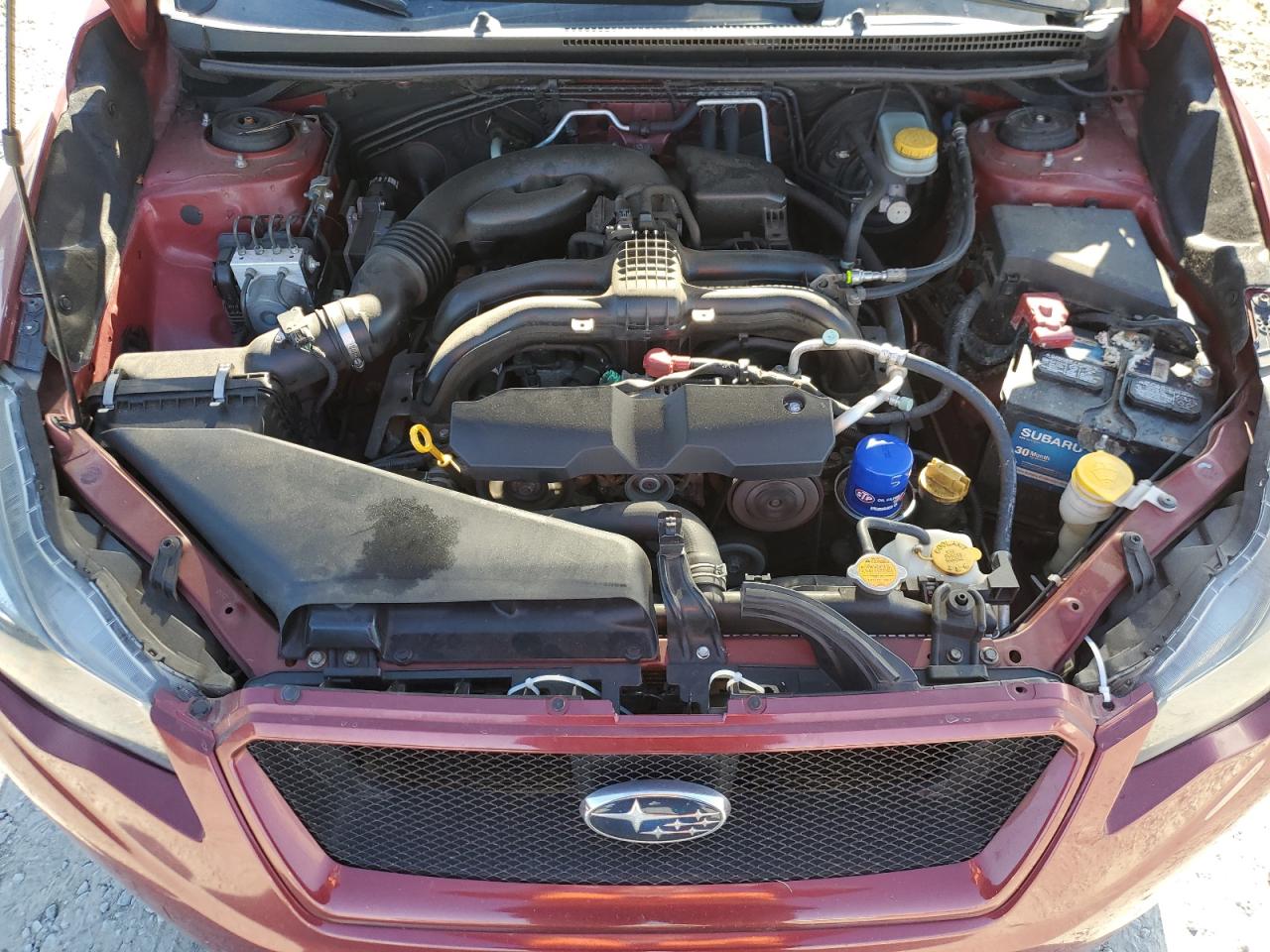 2013 Subaru XV VIN JF2GPACC1D2834196 Copart auction photo, front end damage thumbnail 12