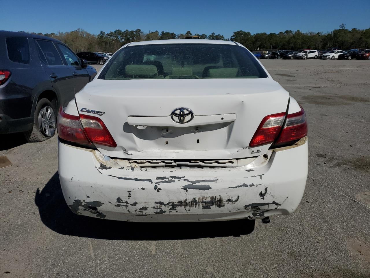 2007 Toyota Camry VIN 4T1BE46KX7U676819 Copart auction photo, rear end damage thumbnail 6