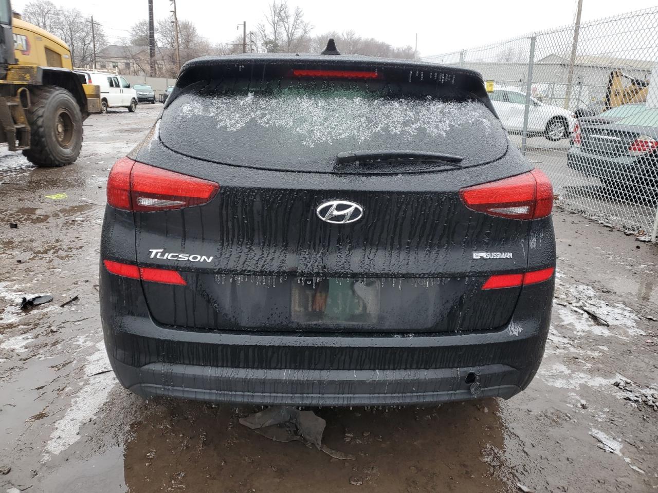 2019 Hyundai Tucson VIN KM8J23A40KU861106 Copart auction photo, vandalism damage thumbnail 6