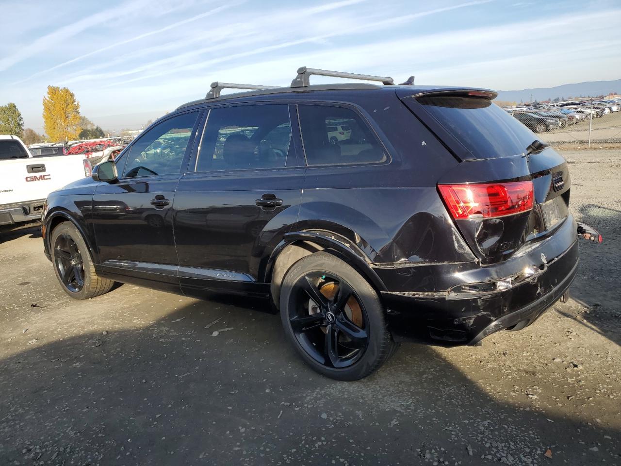 2019 Audi Q7 VIN WA1VAAF70KD042672 Copart auction photo, rear end damage thumbnail 2