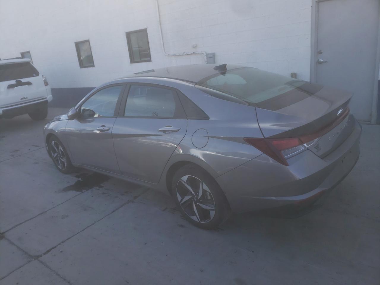 2023 Hyundai Elantra VIN KMHLS4AG9PU496098 Copart auction photo, side / front end damage thumbnail 2