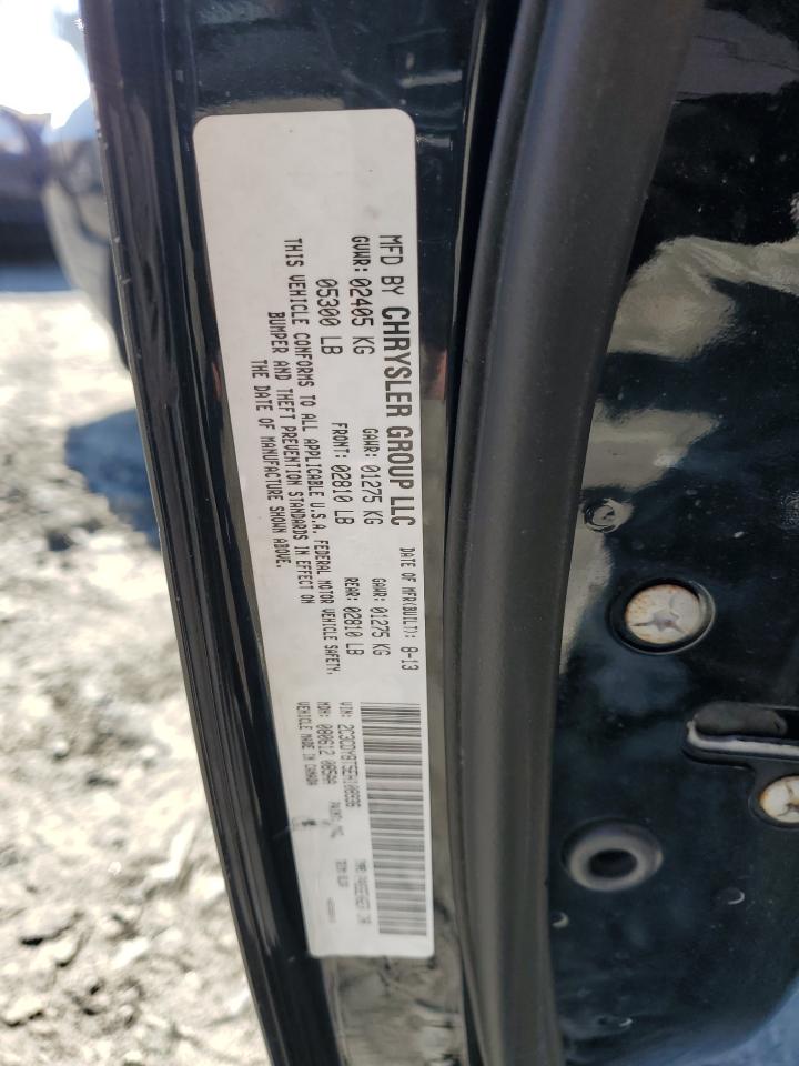 2014 Dodge Challenger VIN 2C3CDYBT5EH108936 Copart auction photo, undercarriage / minor dent/scratches damage thumbnail 12